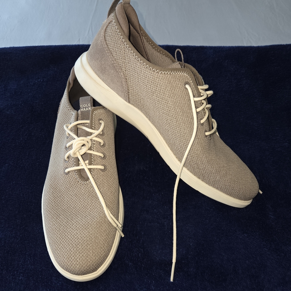 Cole Haan Tan Knit Men's Shoes